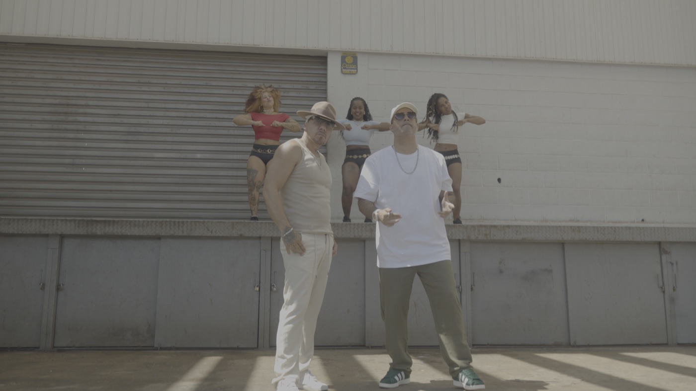 Kadyn and Leo Maverick — scene shot in Brazil, from the “Africa Girl” music video